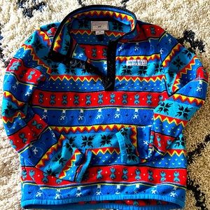 Obermeyer Boys winter holiday pullover fleece - warm- size XL (size 8)